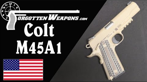 【被遗忘的武器/双语】柯尔特M45A1--马润装备的究极版M1911